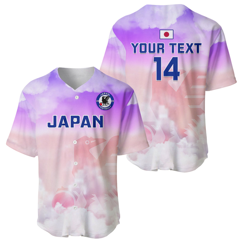 Custom Japan Football Baseball Jersey Go Nadeshiko 2023 World Cup - Wonder Print Shop