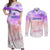 Custom Japan Football Couples Matching Off Shoulder Maxi Dress and Long Sleeve Button Shirts Go Nadeshiko 2023 World Cup - Wonder Print Shop
