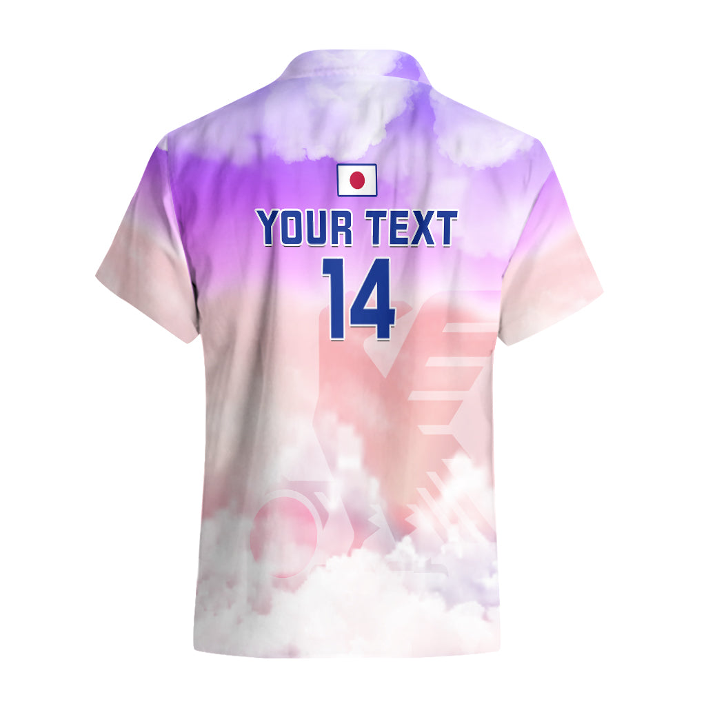 Custom Japan Football Hawaiian Shirt Go Nadeshiko 2023 World Cup - Wonder Print Shop