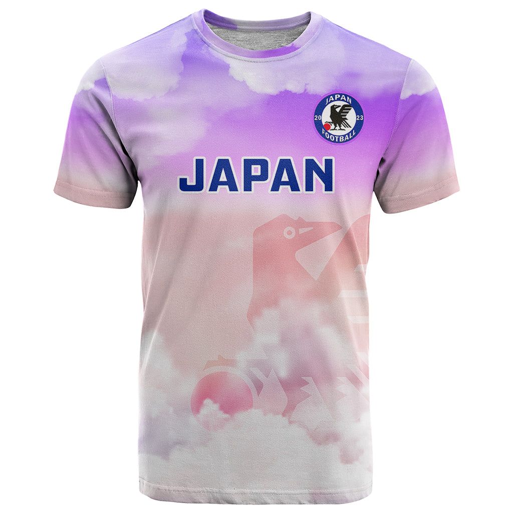 Custom Japan Football T Shirt Go Nadeshiko 2023 World Cup - Wonder Print Shop