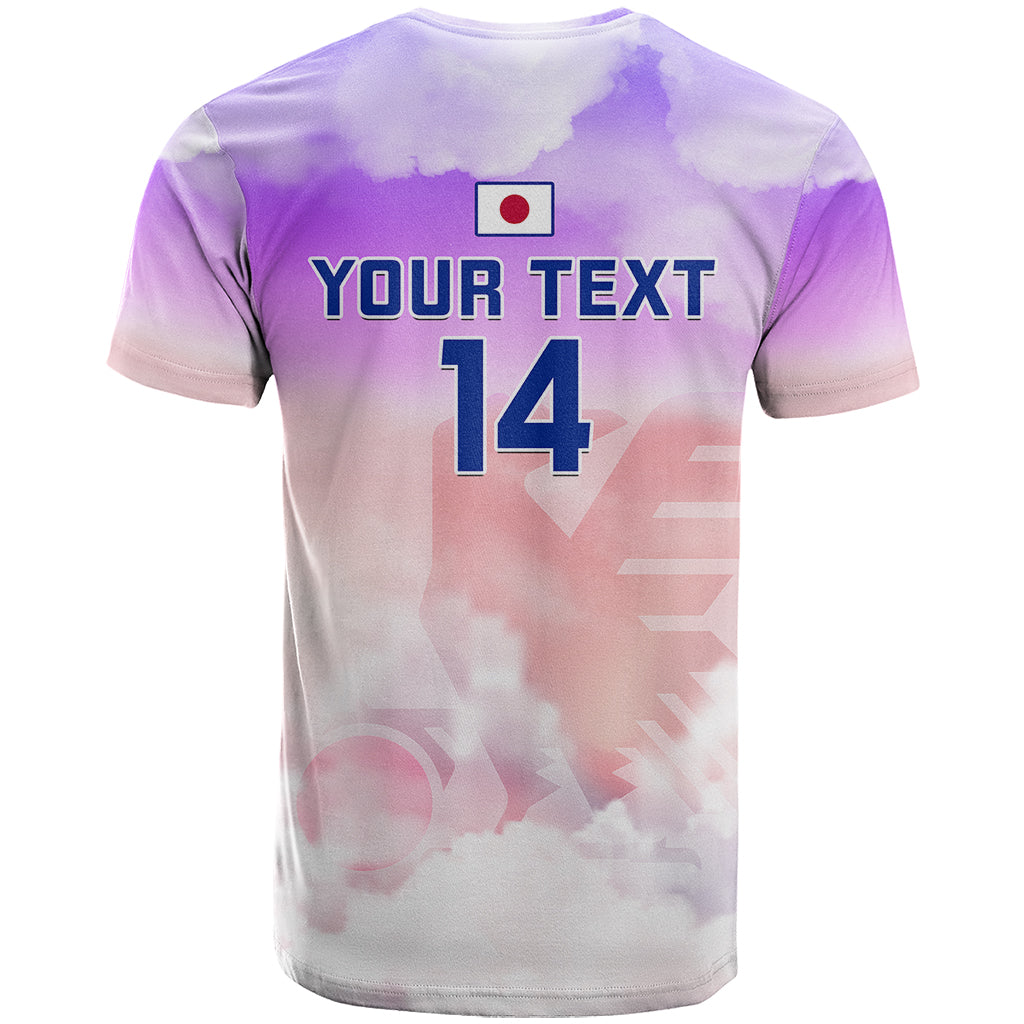 Custom Japan Football T Shirt Go Nadeshiko 2023 World Cup - Wonder Print Shop