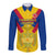 Colombia Football Long Sleeve Button Shirt Las Chicas Superpoderosas 2023 World Cup - Wonder Print Shop