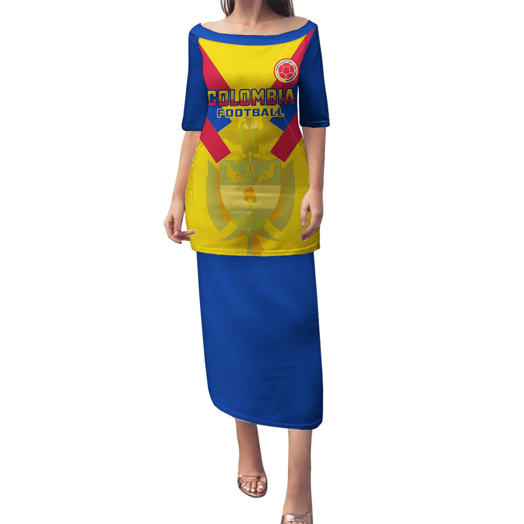 Colombia Football Puletasi Las Chicas Superpoderosas 2023 World Cup - Wonder Print Shop