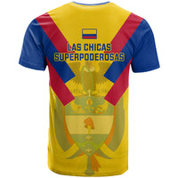 Colombia Football T Shirt Las Chicas Superpoderosas 2023 World Cup - Wonder Print Shop