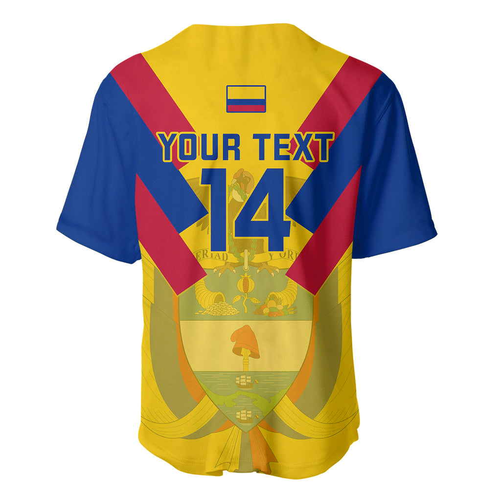Custom Colombia Football Baseball Jersey Las Chicas Superpoderosas 2023 World Cup - Wonder Print Shop