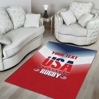 Custom USA Rugby Area Rug 2024 Simple Style - Wonder Print Shop