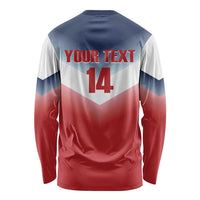 Custom USA Rugby Long Sleeve Shirt 2024 Simple Style - Wonder Print Shop