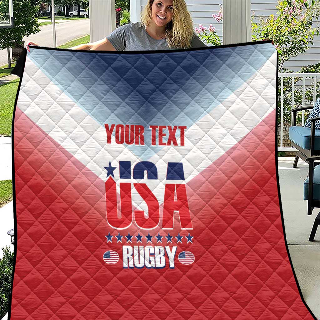 Custom USA Rugby Quilt 2024 Simple Style - Wonder Print Shop