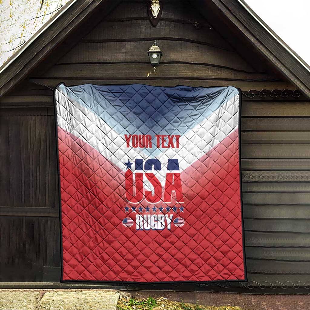 Custom USA Rugby Quilt 2024 Simple Style - Wonder Print Shop