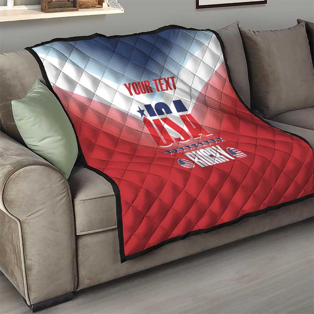 Custom USA Rugby Quilt 2024 Simple Style - Wonder Print Shop