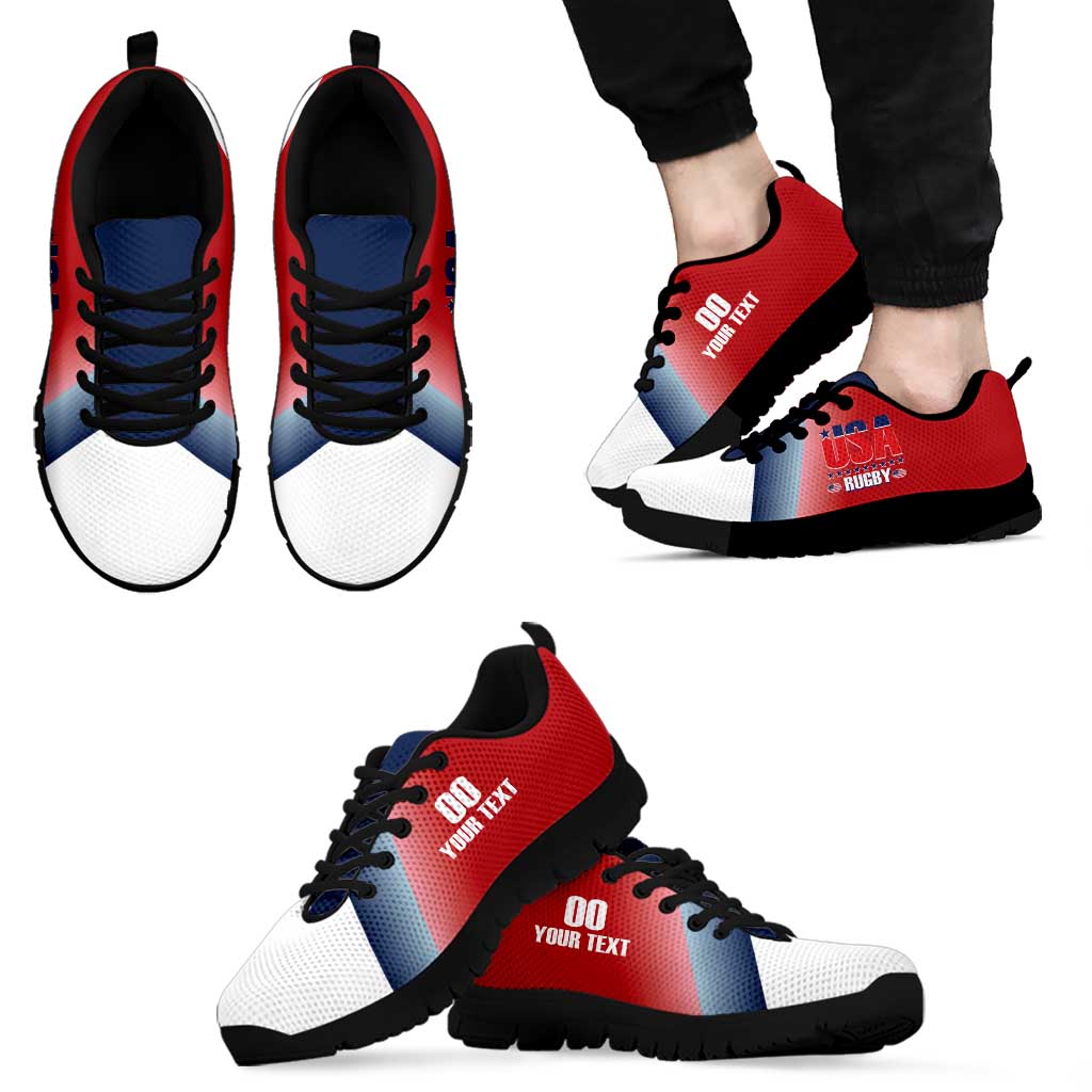 Custom USA Rugby Sneakers 2024 Simple Style - Wonder Print Shop