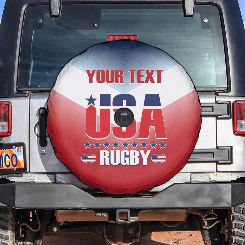 Custom USA Rugby Spare Tire Cover 2024 Simple Style - Wonder Print Shop