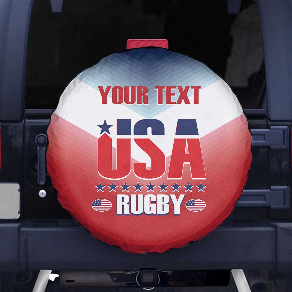 Custom USA Rugby Spare Tire Cover 2024 Simple Style - Wonder Print Shop