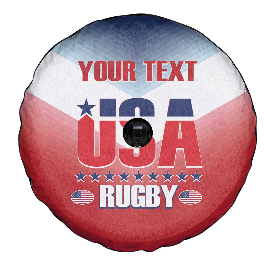 Custom USA Rugby Spare Tire Cover 2024 Simple Style - Wonder Print Shop