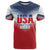 Custom USA Rugby T Shirt 2024 Simple Style - Wonder Print Shop