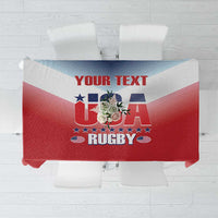 Custom USA Rugby Tablecloth 2024 Simple Style - Wonder Print Shop