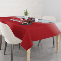 Custom USA Rugby Tablecloth 2024 Simple Style - Wonder Print Shop