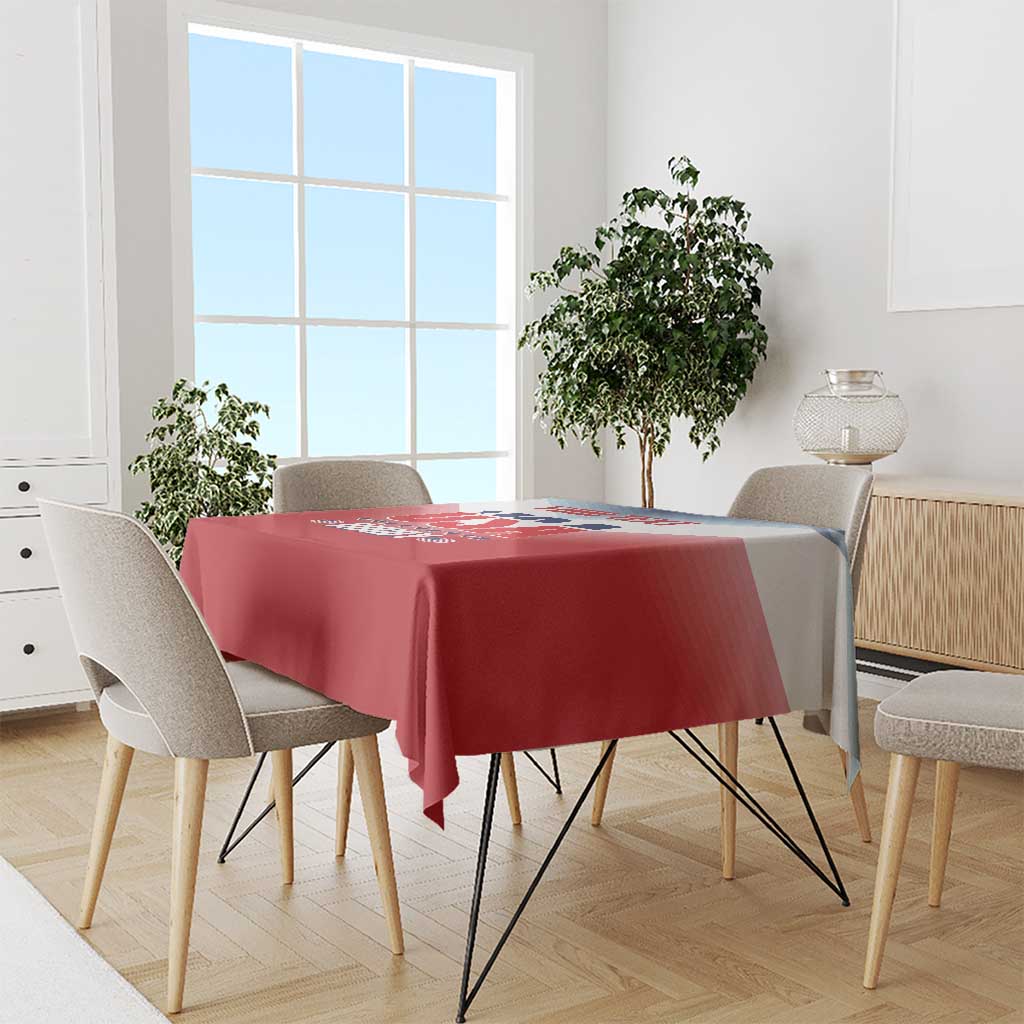 Custom USA Rugby Tablecloth 2024 Simple Style - Wonder Print Shop
