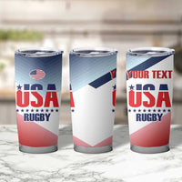 Personalized USA Rugby Tumbler Cup 2024 Simple Style - Wonder Print Shop