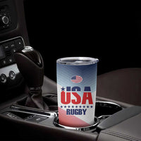 Personalized USA Rugby Tumbler Cup 2024 Simple Style - Wonder Print Shop