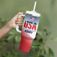 Personalized USA Rugby Tumbler With Handle 2024 Simple Style - Wonder Print Shop