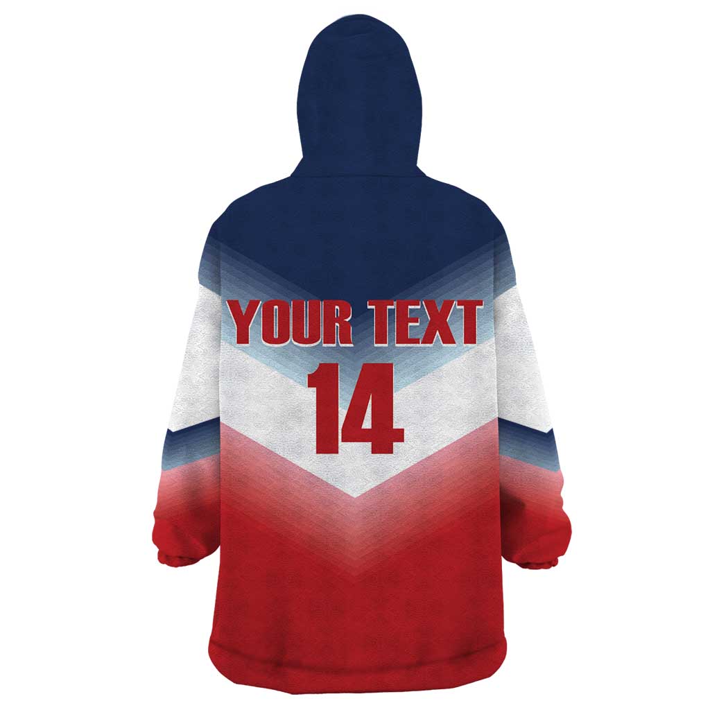 Custom USA Rugby Wearable Blanket Hoodie 2024 Simple Style - Wonder Print Shop