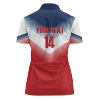 Custom USA Rugby Women Polo Shirt 2024 Simple Style - Wonder Print Shop