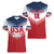 Custom USA Rugby Women V-Neck T-Shirt 2024 Simple Style - Wonder Print Shop