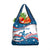 Custom USA Athletics Grocery Bag United States Flag Curve Style