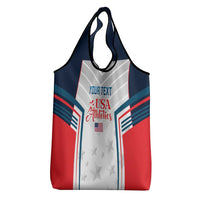 Custom USA Athletics Grocery Bag United States Champions Proud