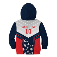 Custom USA Athletics Kid Hoodie 2024 United States Champions Proud - Wonder Print Shop