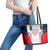Custom USA Athletics Leather Tote Bag 2024 United States Champions Proud - Wonder Print Shop