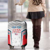 Custom USA Athletics Luggage Cover 2024 United States Champions Proud - Wonder Print Shop