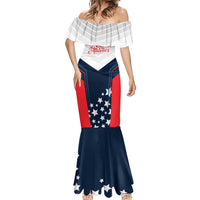 Custom USA Athletics Mermaid Dress 2024 United States Champions Proud - Wonder Print Shop
