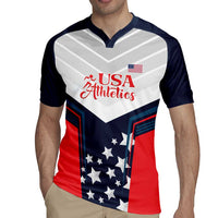 Custom USA Athletics Rugby Jersey 2024 United States Champions Proud - Wonder Print Shop