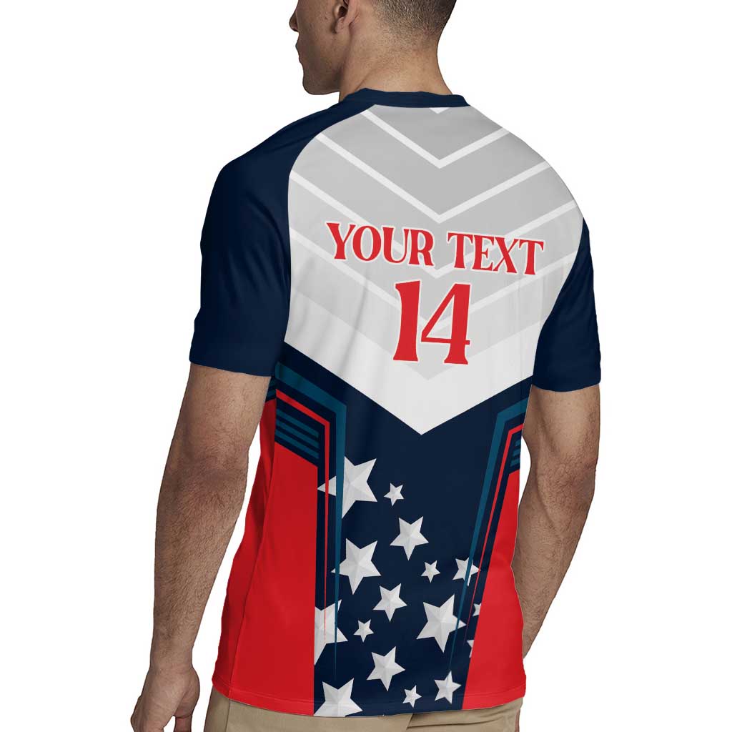 Custom USA Athletics Rugby Jersey 2024 United States Champions Proud - Wonder Print Shop