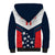 Custom USA Athletics Sherpa Hoodie 2024 United States Champions Proud - Wonder Print Shop