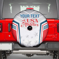 Custom USA Athletics Spare Tire Cover 2024 United States Champions Proud - Wonder Print Shop