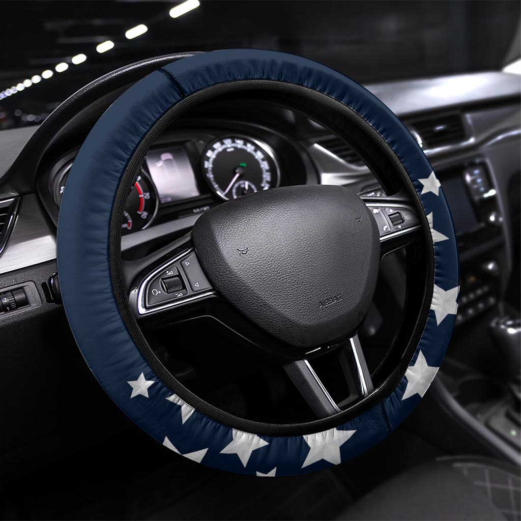 USA Athletics Steering Wheel Cover 2024 United States Champions Proud - Wonder Print Shop
