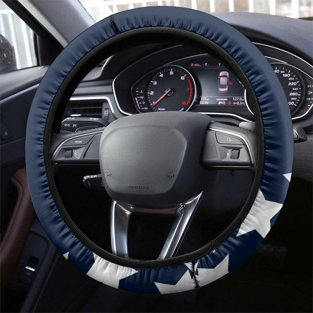 USA Athletics Steering Wheel Cover 2024 United States Champions Proud - Wonder Print Shop