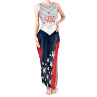 Custom USA Athletics Tank Maxi Dress 2024 United States Champions Proud - Wonder Print Shop