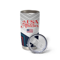 Custom USA Athletics Tumbler Cup 2024 United States Champions Proud - Wonder Print Shop