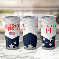 Custom USA Athletics Tumbler Cup 2024 United States Champions Proud - Wonder Print Shop