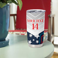 Custom USA Athletics Tumbler Cup 2024 United States Champions Proud - Wonder Print Shop