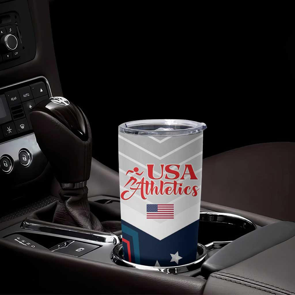 Custom USA Athletics Tumbler Cup 2024 United States Champions Proud - Wonder Print Shop