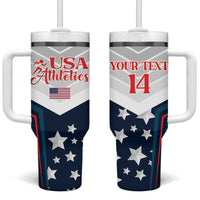 Custom USA Athletics Tumbler With Handle 2024 United States Champions Proud - Wonder Print Shop