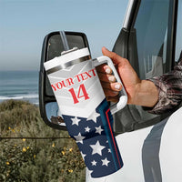 Custom USA Athletics Tumbler With Handle 2024 United States Champions Proud - Wonder Print Shop
