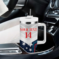 Custom USA Athletics Tumbler With Handle 2024 United States Champions Proud - Wonder Print Shop