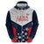 Custom USA Athletics Zip Hoodie 2024 United States Champions Proud - Wonder Print Shop