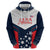 Custom USA Athletics Zip Hoodie 2024 United States Champions Proud - Wonder Print Shop